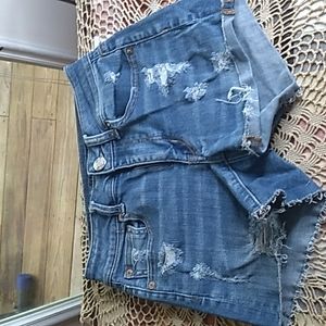 (2 for $20)AEO SUPER STRETCH JEAN SHORT